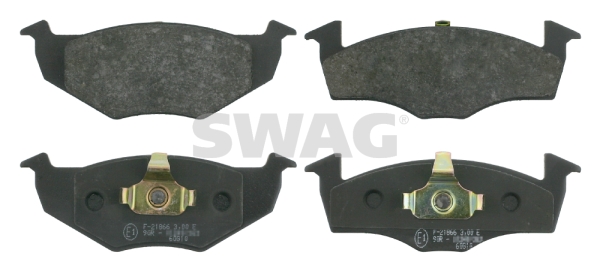 set placute frana,frana disc 30 91 6006 SWAG